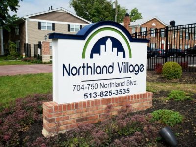 Northland Village Entrance Sign